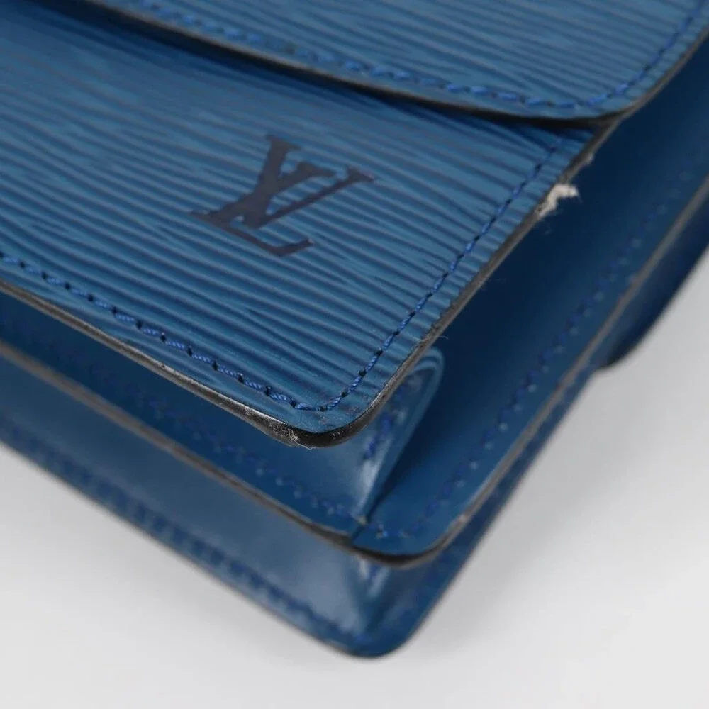 Louis Vuitton Epi Grenel Shoulder Bag Blue